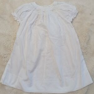 Rosalina Smocked Bishop Dress size 3 Months White